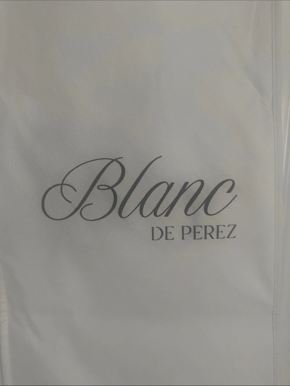 White Wedding Garment Bag - Protective Clothing Storage